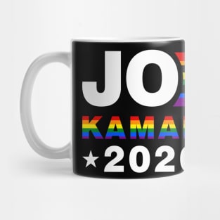 Joe Biden Kamala Harris 2020 Rainbow Gay Pride LGBT Mug